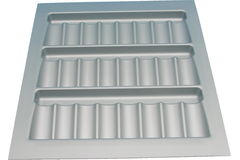 Insert-épices c.40 cm gris alu l400-450 p440-500mm 