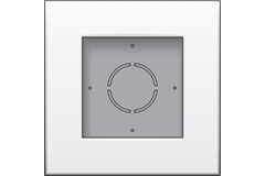 NIKO OPBOUWDOOS ENKEL 87X87X37MM WIT