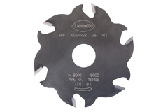 Lamello fraise a rainurer hw z6 100x4x22 (01 13210 6) classic