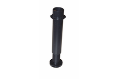 Regelpoot voor middenbalk 190mm zwart -50/+50mm