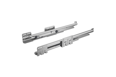 Coulisse Actro avec Silent System / Push to open Silent, L (40 kg), 350 mm, Épaisseur côté du corps de meuble 18 mm (EB 13), à gauche et à droite