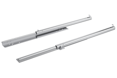 Gedeeltelijk uittrekbare ladegeleider Quadro 40 BM (bodemmontage), 330 - 490 mm, links en rechts