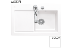 V&B 6714.01.kg subway 45d blanc neige brillant ceramicplus