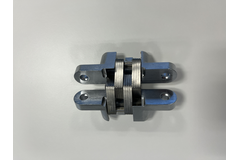 Onzichtbaar scharnier 94x18.4mm nikkel geborsteld