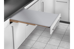 Hailo rapid uittrektafel rvs look