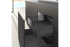 AvanTech YOU Glazen inzet voor vorm te geven inliggend front, voor kastbreedte 600 mm, volledige hoogte