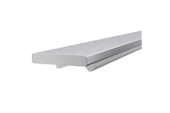AvanTech YOU Designprofiel in accentkleur, Aluminiumkleurig, 500 mm