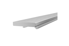 AvanTech YOU Designprofiel in accentkleur, roestvrij staal finish, 500 mm