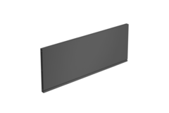AvanTech YOU  Profilé de paroi arrière recoupable, hauteur du système 251, anthracite