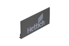 AvanTech YOU Branding clip, antraciet, met Hettich logo