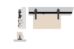 Roc-Design set de rail + Silent Stop 