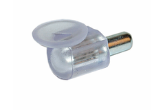 Support plastique transparent pour verre  