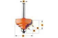 Profielfrees met geleidelager r=6,4 - 4,8 d=35 i=18,5 hw