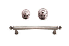 Quincalux poignee meuble 322 128mm etain-laiton  