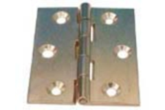 Paumelle 70x55mm laiton
