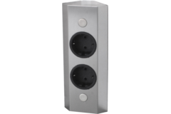 Box multiprises 2p b-f 200mm inox  