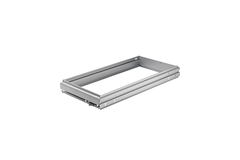 Hangmapregisterframes Systema Top 2000, 736 x 352 mm, Aluminiumkleurig