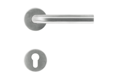 Béquille Pro l shape 19mm inox plus r+e cyl 