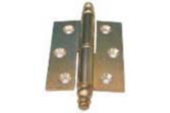 Paumelle de style 60x40mm laiton gauche