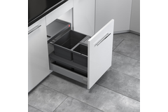 Hailo separato c.45cm 18+2x8l anthracite 