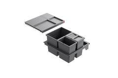 Hailo separato c.50cm 18+2x8l anthracite 