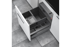 Hailo separato c.50cm 18+2x8l anthracite 