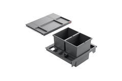 Hailo separato c.60cm 2x20l anthracite 