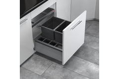 Hailo separato c.60cm 2x20l anthracite 