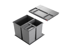 Hailo allegro k.60 cm h.350 mm mm 28+2x13l antrac.