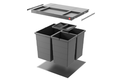 Hailo allegro k.60 cm h.350 mm mm 28+2x13l antrac.