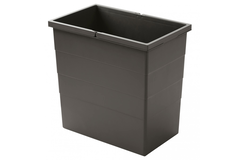 Hailo allegro seau 28l h.380mm anthracite 