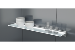 Mono teo led tablette verre 900mm 4,8W 230V 4000K 