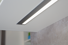 Ld8010 ef Led inbouwprofiel 334mm 4000°k 6w 230V