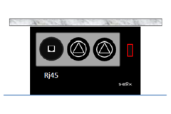 S-box chameleon nl-d-l  (2 prises + rj45)  