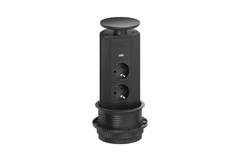 EVOLINE PORT USB A/C ZWART B-F 