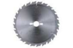 Lame de scie à déchirer pr mach.portable  d=216f=ø30k=2.8p=1.8z24<°=-5°neg q=hw
