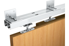 Cadette support fixation mural, panneaux 2x20 mm 