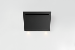 Novy Vision 75 cm zwart glas wanddampkap