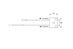 Led touch dimmer zwart 12v max 30w