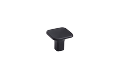 Bouton scoop zamak laqué noir l32mm 