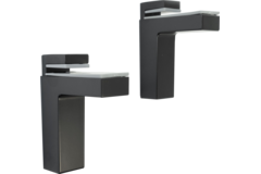 Support tablette verre angolo maxi 8-50mm 16kg noir  