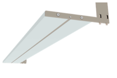 Verbindingsstang voor shelf 1430mm