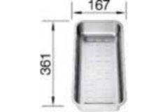 Cuvette inox Zenar XL 6 S  