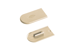 Cabineo afdekkappen 100st RAL 1015 ivoorkleur