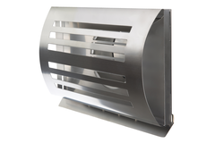 Paneir delta jalousie inox/inox d.125mm 