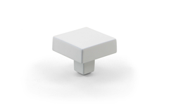 Bouton kir zamak blanc l30mm 