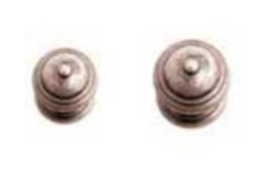Quincalux bouton meuble 323 30mm etain-laiton  