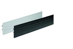 Afdekprofiel, zwart, 936 mm