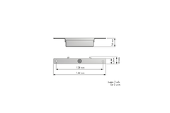 Amari structure support étagère (2 pcs) 
