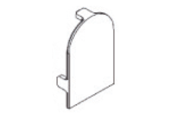 Kubikina couvercle blanc 